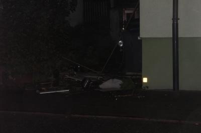 Beilstein: Kuechenvollbrand in der Ortsmitte