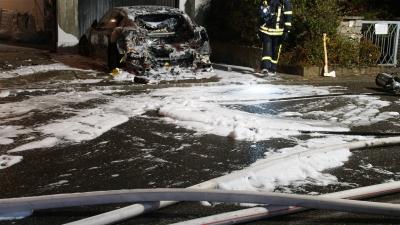 Pforzheim-Maihaelden: War ein Brandstifter wieder unterwegs - fuenf Autos werden angezuendet