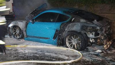 Pforzheim-Maihaelden: War ein Brandstifter wieder unterwegs - fuenf Autos werden angezuendet