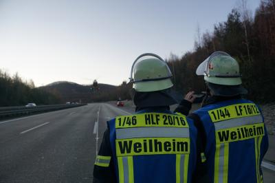 Gruibingen: Schwerer LKW Unfall auf der A8 - 8 Km Stau