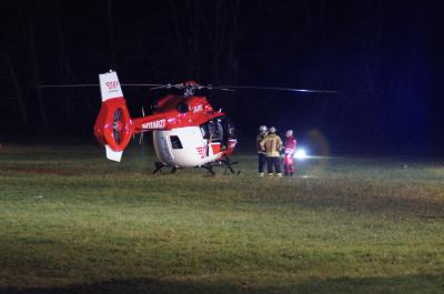 Aichtal-Neuenhaus: Frontalkollision bei Glatteis - drei Schwerverletzte 