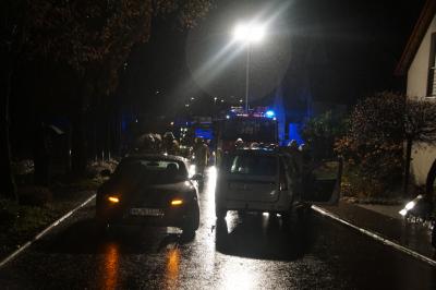 Weissach im Tal : Verkehrsunfall im Begegnungsverkehr, 1 Person verletzt  
