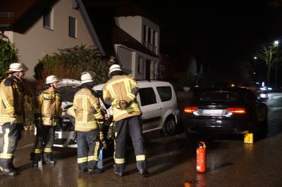 Weissach im Tal : Verkehrsunfall im Begegnungsverkehr, 1 Person verletzt  