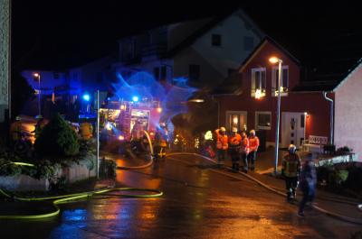 Kohlberg: Brand in Wohnhaus