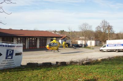 Neuffen: Mann nach Einsturz von Wand verschuettet