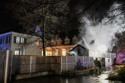 Wendlingen: Anbau von Kinderhaus in Brand 