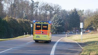 Pforzheim: Verkehrsunfall mit drei beteiligten Fahrzeugen und sieben Verletzten
