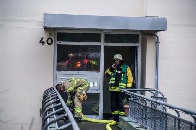 Boeblingen: Rauchentwicklung nach Handwerksarbeiten in Hochhaus