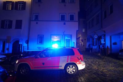 Esslingen: Ausgeloeste CO Warner im Wohnhaus in der Altstadt - 1 Verletzter
