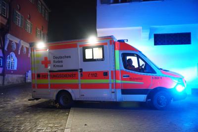 Esslingen: Ausgeloeste CO Warner im Wohnhaus in der Altstadt - 1 Verletzter