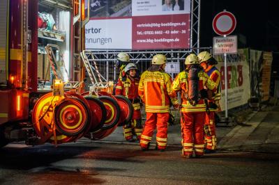 Denkendorf: Grill auf dem Balkon loest Feuerwehreinsatz aus