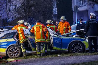 Reichenbach a.d. Fils: Verfolgungsfahrt der Polizei endet im Unfall - mehrere Verletzte