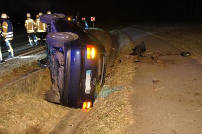 Nuertingen-Raidwangen: Zu schnell unterwegs und Unfall verursacht