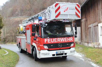 Brand eines Schuppens in Muensingen Hundersingen ohne Verletzte