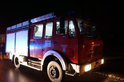 Schlierbach: Brand in Seniorenheim - Rettungskraefte im Grosseinsatz