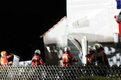 Leinfelden-Echterdingen: Sturm reisst Fassade vom Haus