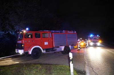 Plochingen: Gartenhuette abgebrannt - 1 Verletzte Person