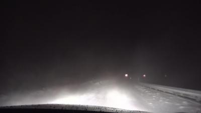 Kreis Goeppingen: Sturm und Starker Schneefall in den Hoehenlagen des Landkreises