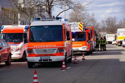 Stuttgart-Hedelfingen: Brand in einer Schreinerei