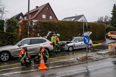 Schoenaich: Unfall mit schwer verletztem Fahrer