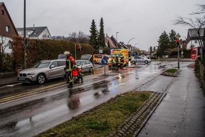 Schoenaich: Unfall mit schwer verletztem Fahrer