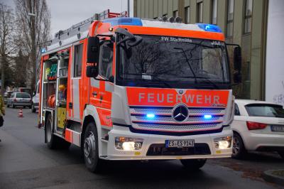 Esslingen: Brand in Tiefgarage gelegt
