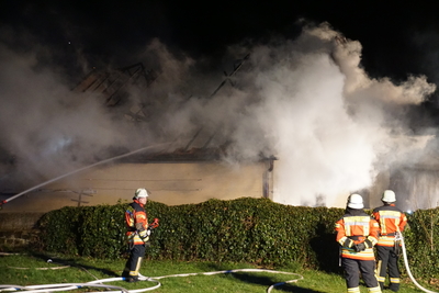 Donzdorf: Erneuter Brand auf Landwirtschaftlichen Anwesen - Brandstifftung nicht ausgeschlossen