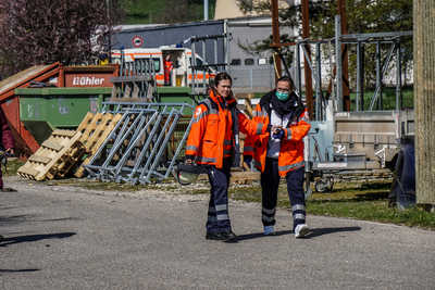 Schorndorf: Unrat brannte vor Fluechtlingsheim