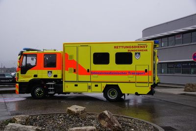 Esslingen: Corona Patienten am Flughafen Stuttgart gelandet