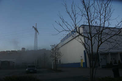 Plochingen: Container in Brand geraten