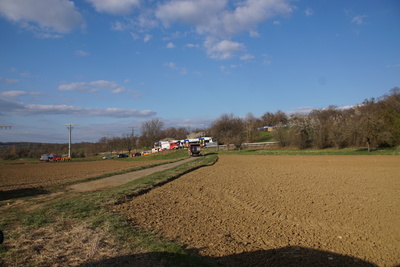 Neuffen: Person von Zug erfasst- toedlich verletzt 