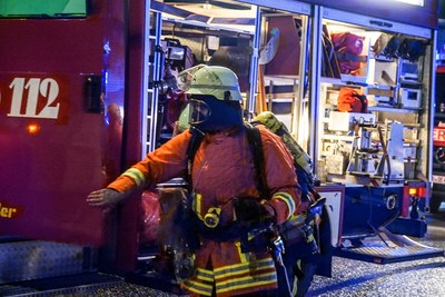 Deckenpfronn: Brand einer Lagerhalle