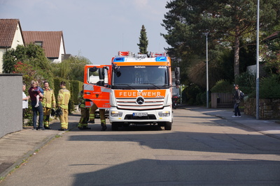 Esslingen-Berkheim: Beim Brand einer Hecke konnte schlimmeres verhindert werden