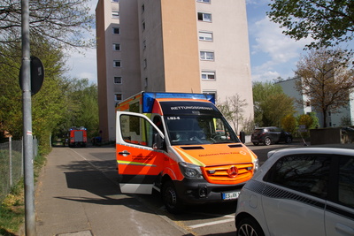Esslingen: Feuerwehreinsatz in Mehrfamiliehaus 