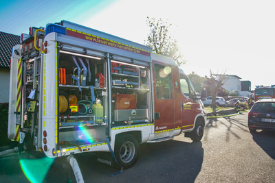 Herrenberg-Kuppingen: Gasleitung durch Baggerarbeiten beschaedigt