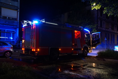 Esslingen: Muelltonne in Brand geraten