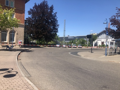 Winnenden: Bahnhof gesperrt durch Gefahrguteinsatz