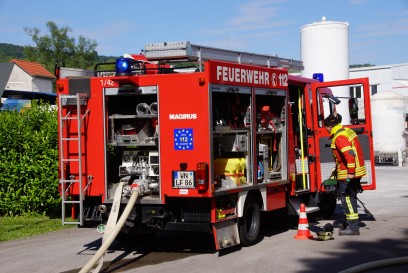 Grunbach: Feuerwehreinsatz wegen Rauchentwicklung durch eine Chemische Reaktion