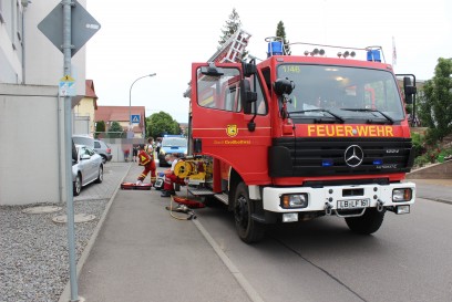 Grossbottwar: PKW kracht in Hauswand