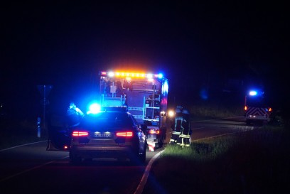 Beilstein: Gartenhuette brennt komplett nieder