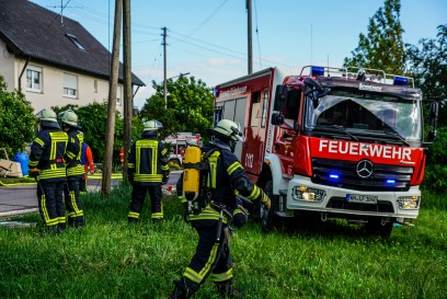 Urbach: Vollbrand eines Landwirtschaftlichen Anwesens 
