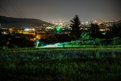 Esslingen-Pliensauvorstadt: Brand eines Strohhaufens