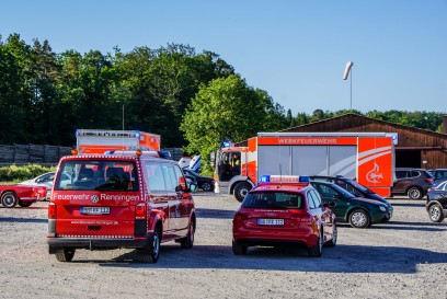 Renningen-Malmsheim: Defektes Ventil an Gastank ruft die Feuerwehr auf den Plan