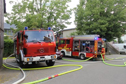 Dachstuhlbrand in Knittlingen