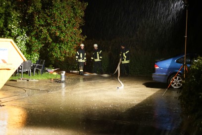 Nattheim-Auernheim: Feuerwehr muss nach Unwetter Keller leer pumpen