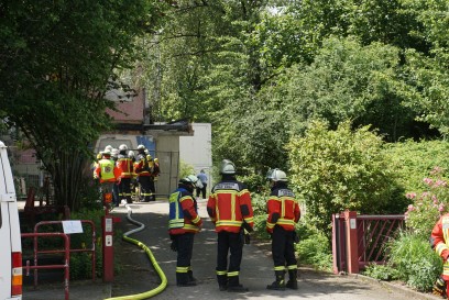 Eckwaelden: Brand im Heil- und Erziehungsinstitut fuer seelenpflegebeduerftiger Kinder
