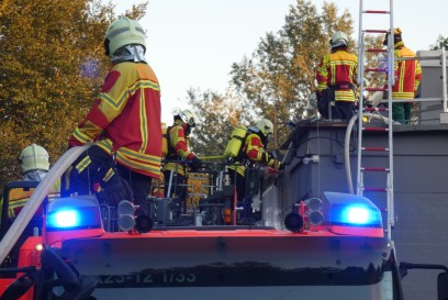 Engstingen: Dachstuhlbrand an einem Hotel 