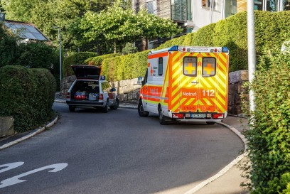 Boeblingen: Gasflasche faengt Feuer 