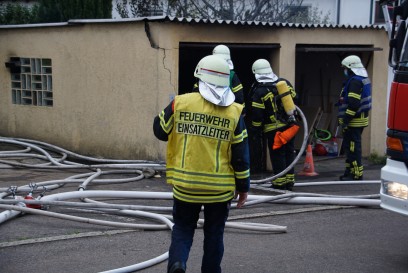 Waiblingen: Brand im Mehrfamilienhaus