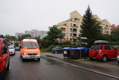 Sindelfingen: Rauchentwicklung im Mehrfamilienhaus 